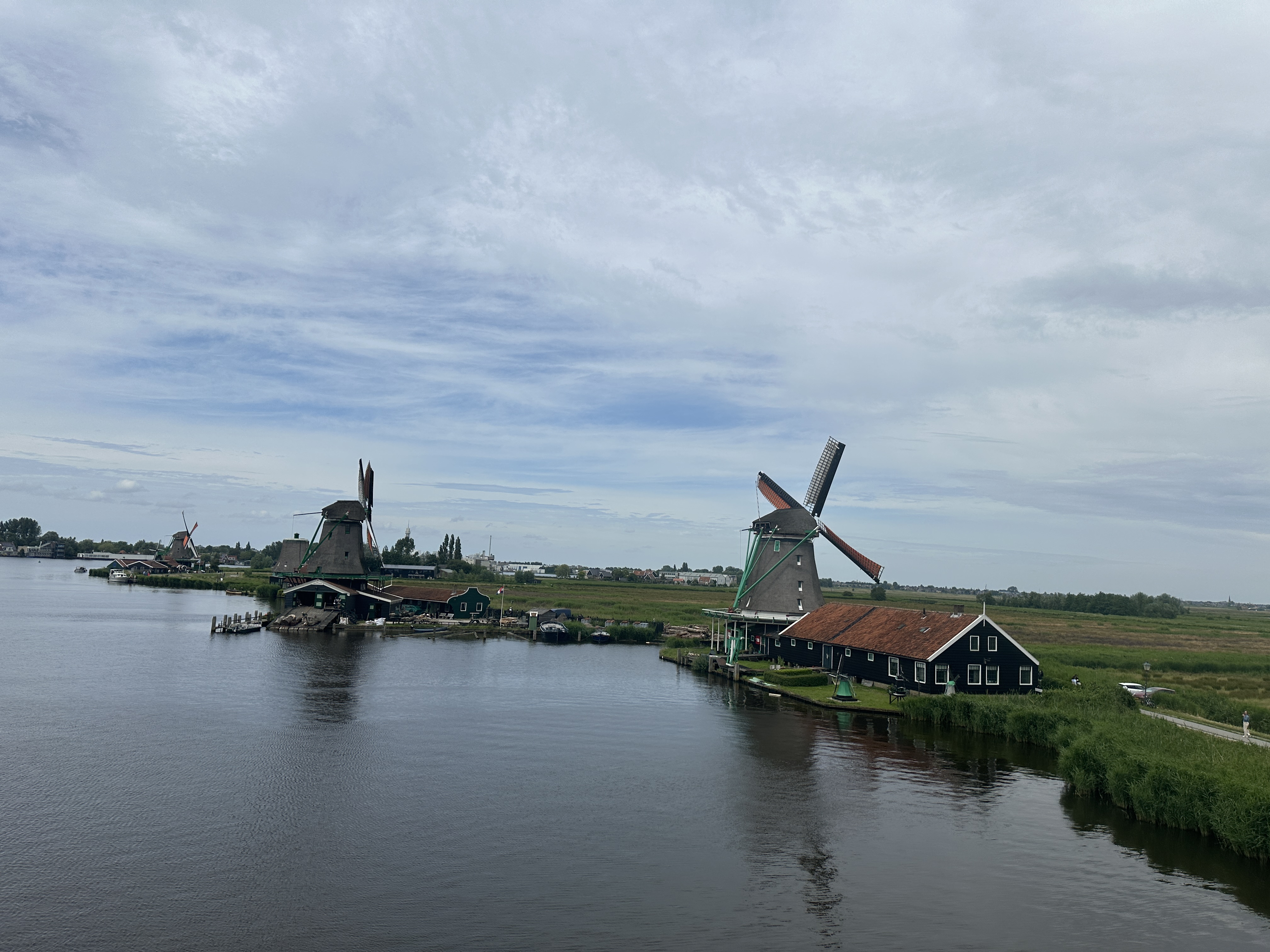A solar powered windmill toy in their giftshop